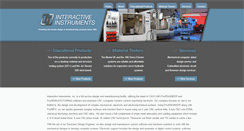 Desktop Screenshot of interactiveinstruments.com